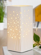 Gilde Porzellan Lampe Quader