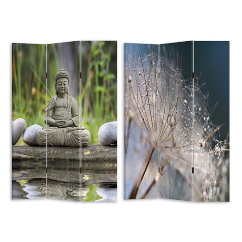 Paravent buddha raumteiler - paravent,