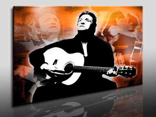 Fotoleinwand24 johnny cash - fotoleinwand24,