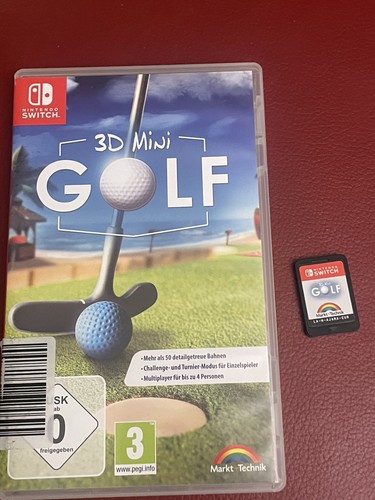 Mini golf nintendo switch - 3d,