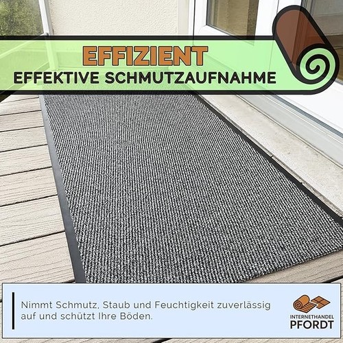 Schmutzfangmatte grau bzw - schmutzfangmatte, grau,