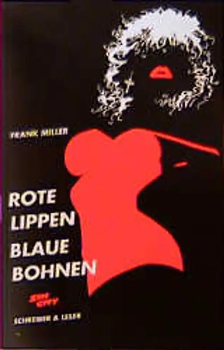 Sin city rote lippen blaue - lippen,,