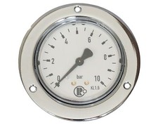 Einbaumanometer Manometer mit Frontring verschiedene Ausführungen