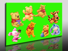 Leinwand Winnie Pooh Puuh  Bild Leinwandbilder - Wandbild, Keilrahmenbild Poster