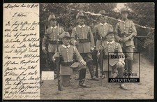 Foto-AK 1904 Schutztruppe Deutsch-Südwestafrika Garde vor Abfahrt nach Afrika