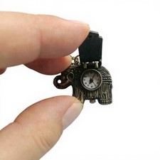 Taschenuhr Elefant klein mit