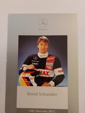 Bernd Schneider Autogrammkarte