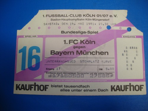 Ticket köln fc - köln,
