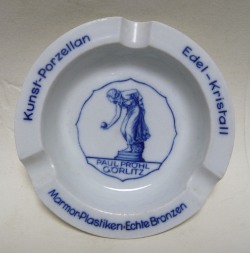 Meissen aschenbecher 1920 - aschenbecher,