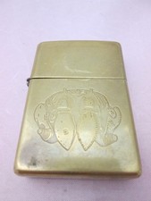 Vintage Zippo Messing Cowboy