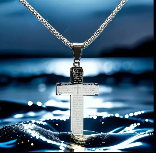 Kreuz anhänger vaterunser - kreuz,