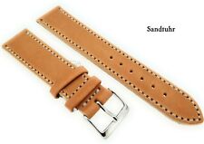Horween Essex Uhrenarmband 18 20 22mmm beige Natur weich, made in Germany / 16