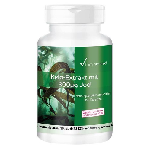 Kelp extrakt mit 300 μg - jod,