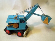 DDR Holzspielzeug Schaufelbagger Kienel Steinach, Thüringen 1960er