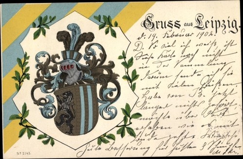 Wappen litho leipzig - litho,