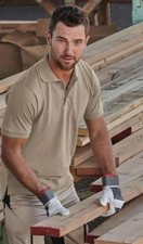 e.s. Polo-Shirt cotton beige