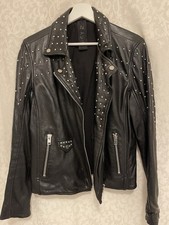 Gipsy 2.0 Lederjacke, schwarz, Nieten, Gr.L, Neu