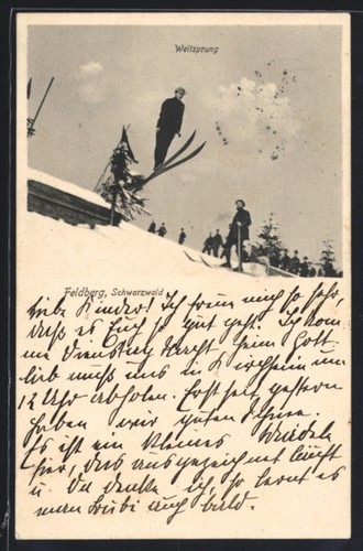 Ansichtskarte feldberg - ansichtskarte,