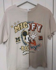Kurzarmshirt Beige Creme