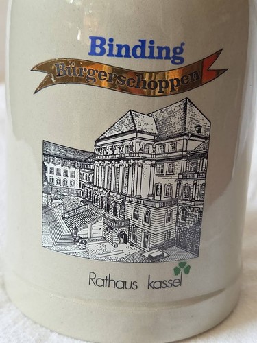 Bierkrug steingut - bierkrug,