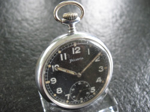 Taschenuhr helvetia militär - helvetia,