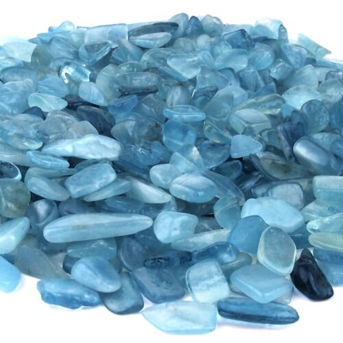 Aquamarin trommelsteine ca - trommelsteine, Ø