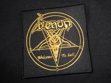 Venom Shape Patch Black Metal