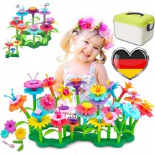 134Pcs Blumengarten Spielzeug