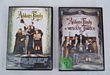 Die Addams Family * DVDs * Teil 1 von 1991 * Teil 2 von 1993 * KULT