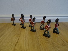 LINEOL  Dänische Garde Uniformen Massefiguren Masse Figuren 7 cm Soldaten SELTEN