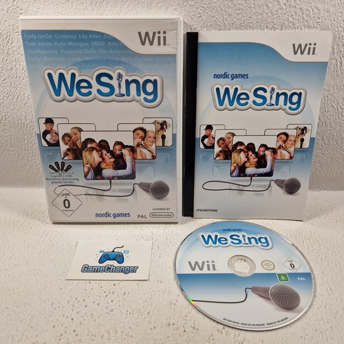 Sing nintendo wii pal - we,