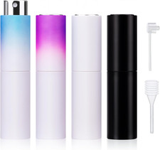 4 Stück 8Ml Parfümzerstäuber Nachfüllbar Leer Reise Parfüm Zerstäuber, Mini Port
