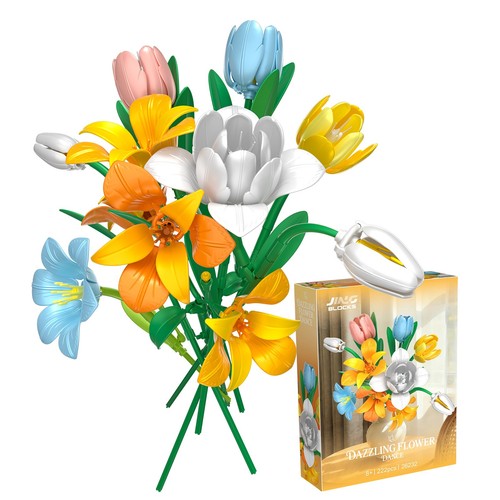 Blumenstrauß bausatz tulpen - blumenstrauß, bausatz,