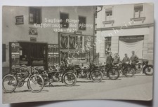 Bad Aibling Motorrad Triumph Metzeler Reklame Oldtimer Geschäft S. Bürger 1932