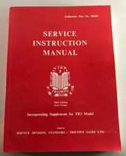 Werkstatthandbuch Triumph TR 2 + TR 3, Baujahre 1953 - 1962
