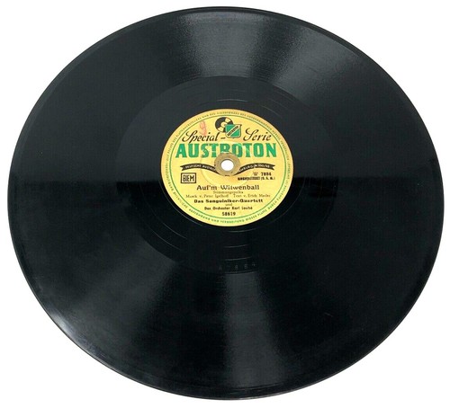 Schellackplatte - 10",