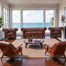 Chesterfield Luxus Leder