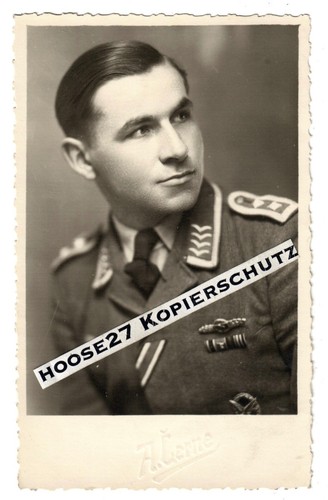 Portrait oberfeldwebel ek2 - oberfeldwebel,