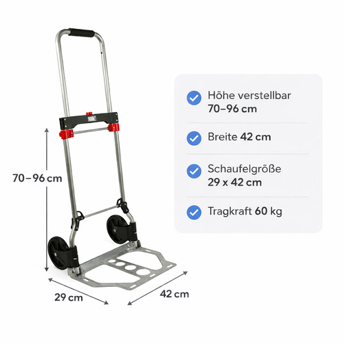 Sackkarre 60kg transportkarre - 60kg,