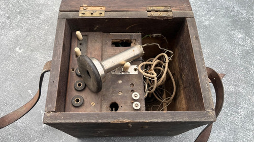 Altes feldtelefon deutsches - altes,