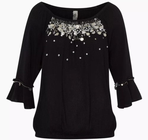 Tredy crepe bluse tunika - bluse,