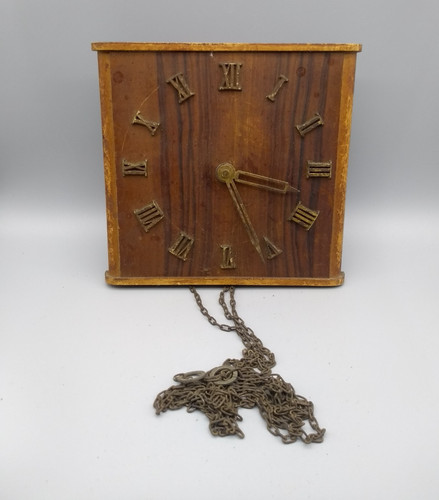 Alte wanduhr holzgehäuse - alte, wanduhr,