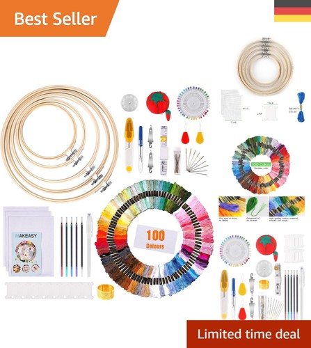 Komplettes stickerei set für - komplettes,
