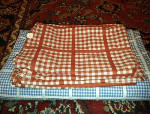 Konvolut vintage karierte - vintage,