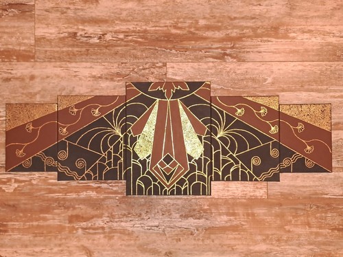 Artdeco art deco schwarz - /,