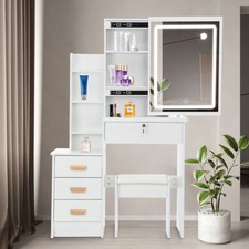 Schminktisch mit spiegel und