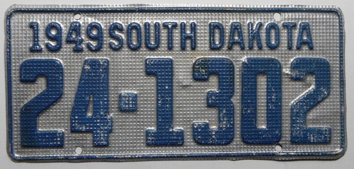 Oldie nummernschild usa south - usa,
