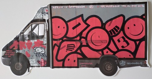 The london police urban art - the,