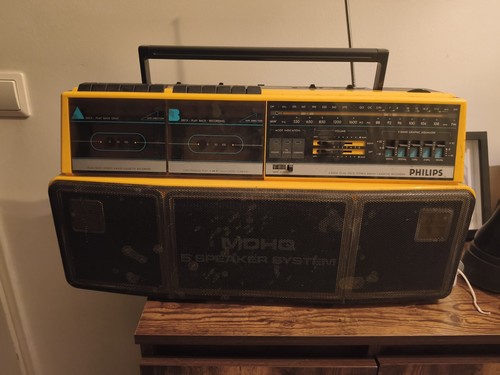 Philips d8304 boombox fm - philips,