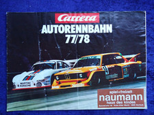 Carrera Autorennbahn, Katalog